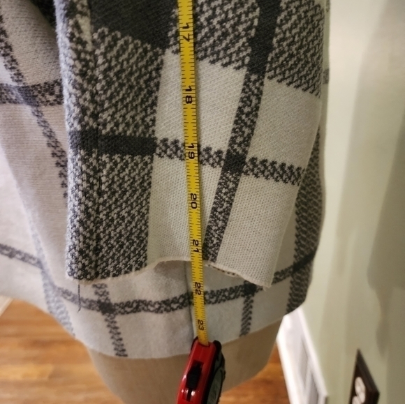 Adrienne Vittadini‎ Gray White Sweater Large - Picture 7 of 13